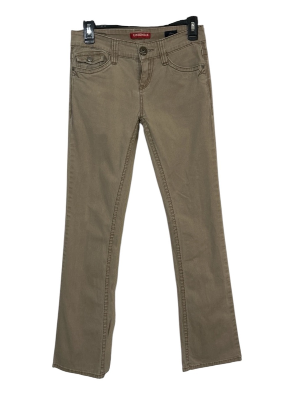 UNIONBAY Women's Tan Boot Cut Jeans